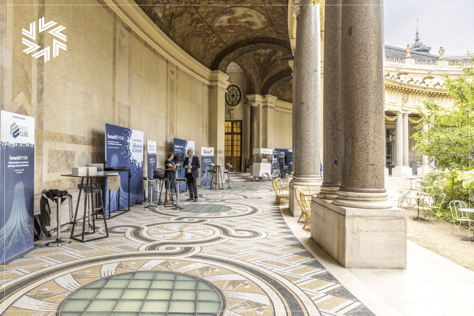 Convention d'entreprise avec board au Petit Palais